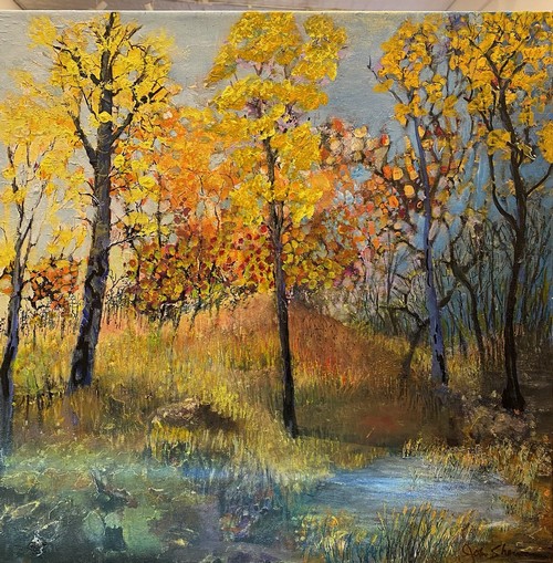 Click to view detail for Nonchalance 20x20 $850